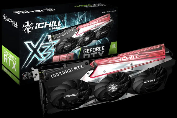 INNO3D GEFORCE RTX 3060 TI ICHILL X3 RED LHR 8GB GDDR6 - Anigma